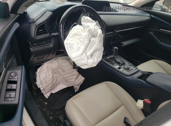 3MVDMBCL9LM123853 2020 MAZDA CX-30 White Вид панелі приладів