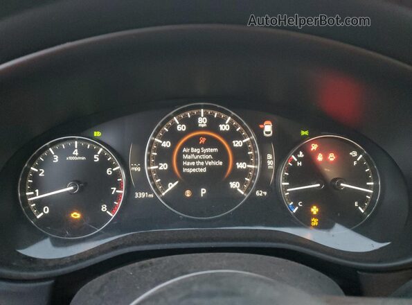 3MVDMBCM1SM786275 2025 MAZDA CX-30 Синий Вид щитка приборов