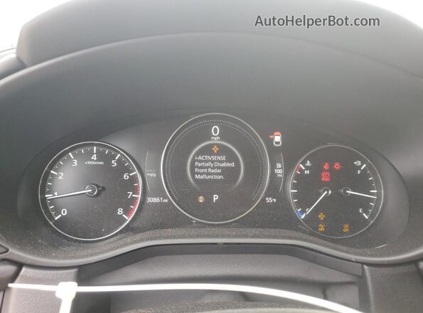3MVDMBCM2RM647332 2024 MAZDA CX-30 Серый Вид щитка приборов