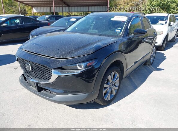 3MVDMBCM3SM758946 2025 MAZDA CX-30 Black Առջևի ձախ երեք քառորդ տեսարան