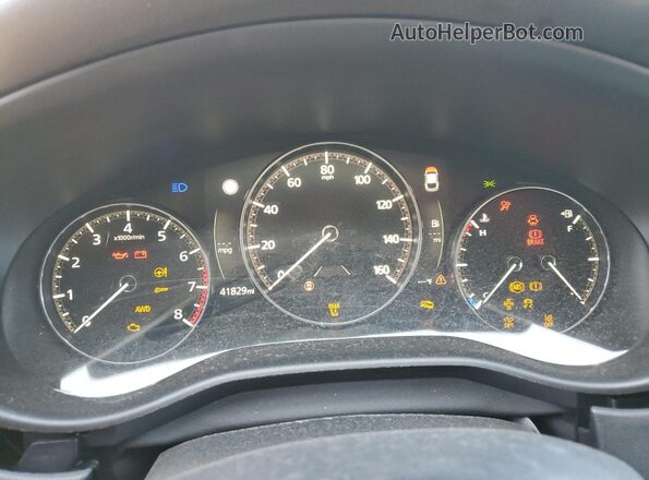 3MVDMBCM8RM662000 2024 MAZDA CX-30 Gray Vista del cuadro de instrumentos