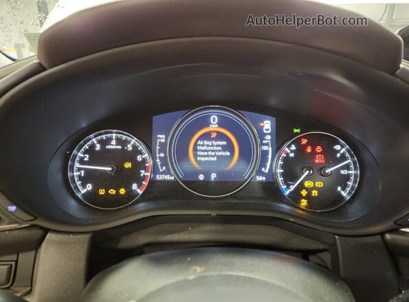 3MVDMBDL2NM401560 2022 MAZDA CX-30 Белый Вид щитка приборов