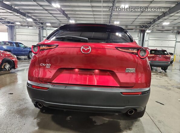 3MVDMBDM7MM213933 2021 MAZDA CX-30 Red Vista trasera