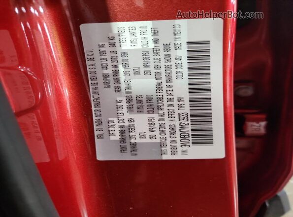 3MVDMBDM7MM213933 2021 MAZDA CX-30 Red Vista interior de 360 grados