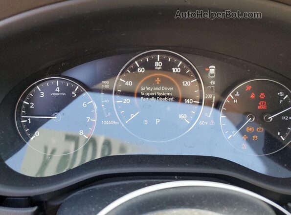 3MVDMBEM2LM101425 2020 MAZDA CX-30 Gray Вид щитка приладів