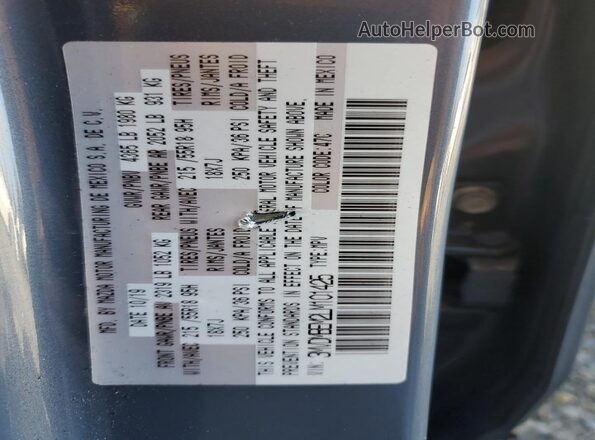 3MVDMBEM2LM101425 2020 MAZDA CX-30 Gray Вид наклейки з VIN-кодом