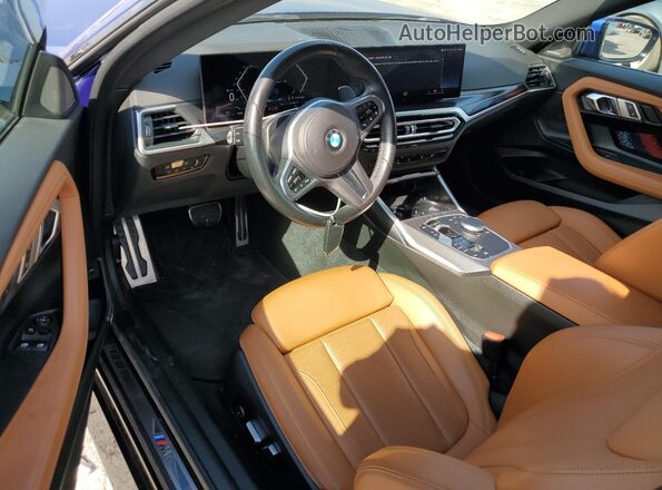 3MW23CM00P8D01859 2023 BMW 2 SERIES Blue წინა პანელის ხედი