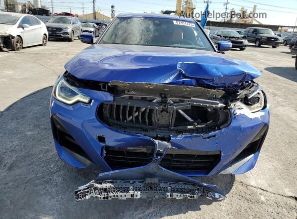 3MW23CM00P8D01859 2023 BMW 2 SERIES Blue წინა ხედი
