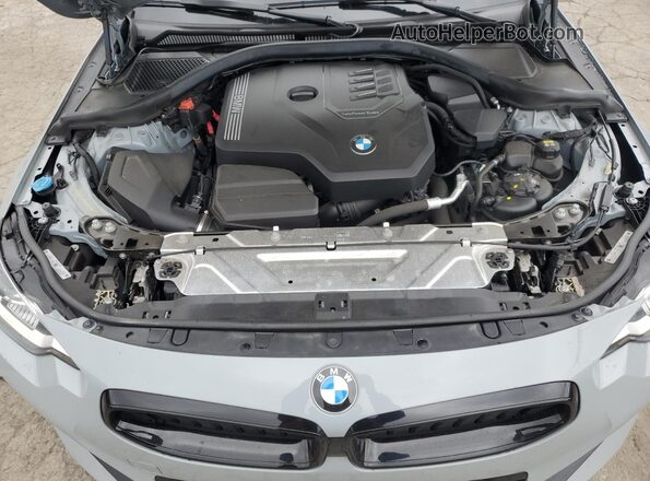 3MW23CM01N8C35013 2022 BMW 2 SERIES Gray Vista interior trasera