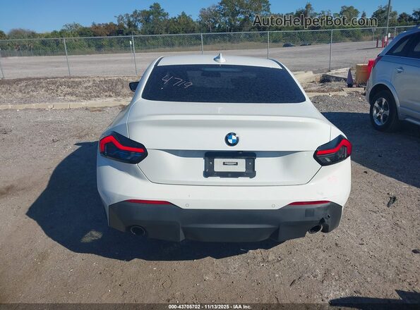 3MW23CM06N8C45441 2022 BMW 2 SERIES White 