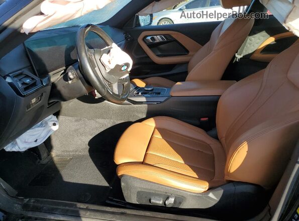 3MW33CM05P8D68526 2023 BMW 2 SERIES Black Widok wnętrza z przodu