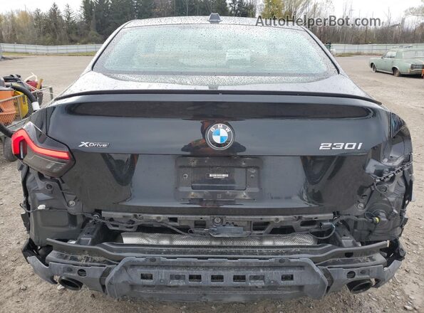 3MW33CM06P8D14801 2023 BMW 2 SERIES Black უკანა ხედი