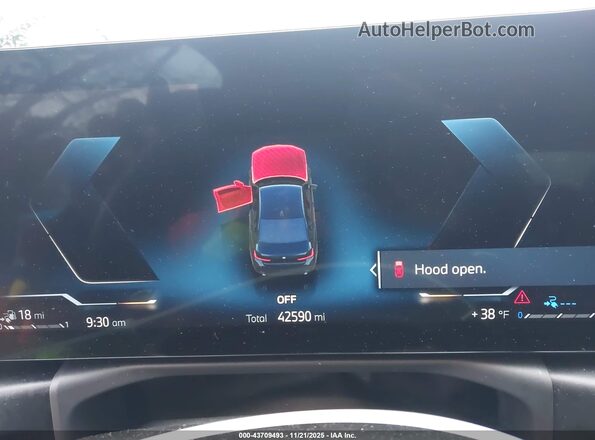 3MW39FF02P8D50269 2023 BMW 3 SERIES Black Հետևի նստատեղերի տեսք