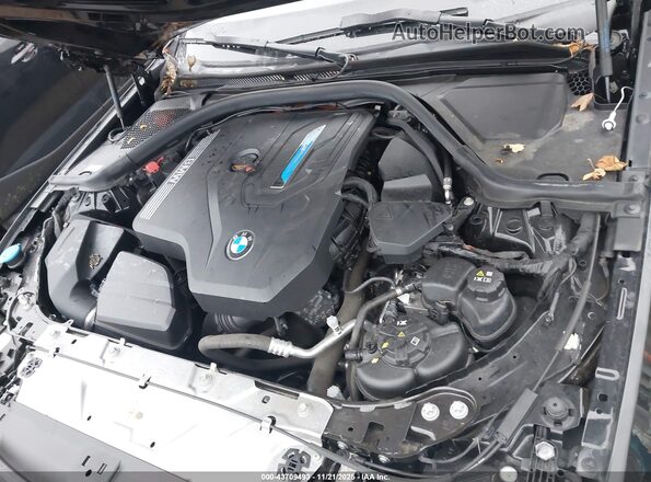 3MW39FF02P8D50269 2023 BMW 3 SERIES Black Հետևի տեսք