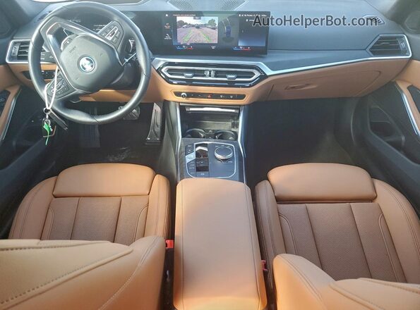 3MW39FF09P8C81967 2023 BMW 3 SERIES Blue წინა პანელის ხედი