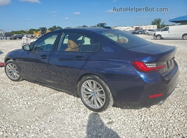 3MW39FF09P8C81967 2023 BMW 3 SERIES Blue უკანა მარცხენა