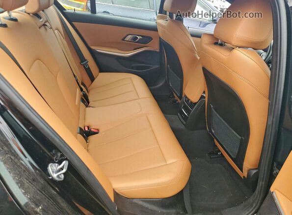 3MW39FS02P8D05922 2023 BMW 3 SERIES Black Вид задніх сидінь