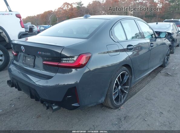 3MW49FF00P8D27755 2023 BMW 3 SERIES Серый Задняя правая четверть