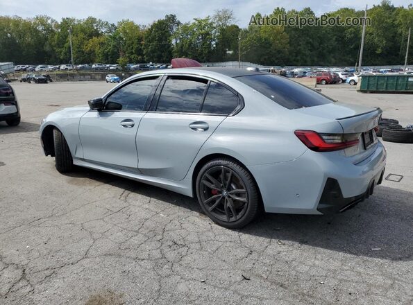 3MW49FF02P8C88716 2023 BMW M3 Gray Հետևի ձախ