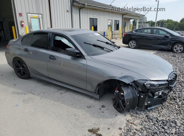 3MW49FF05P8D52635 2023 BMW M3 Silver Передня права чверть