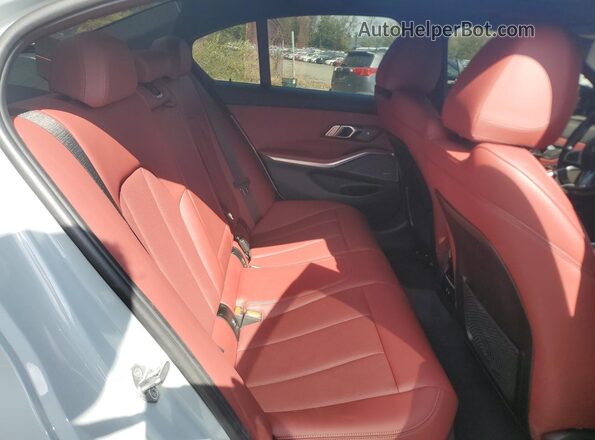 3MW49FF06P8C89657 2023 BMW M3 Синий Вид задних сидений