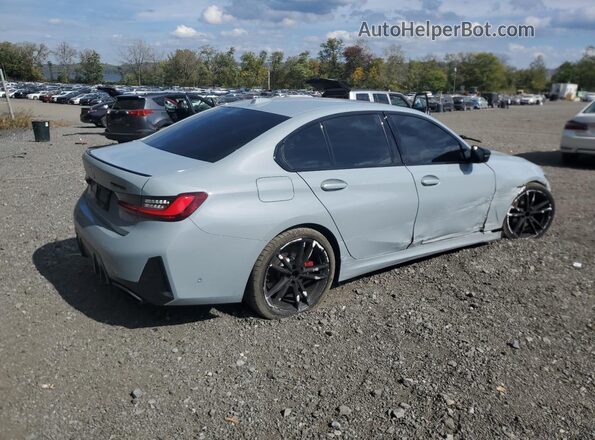 3MW49FF06P8C89657 2023 BMW M3 Синий Задняя правая четверть