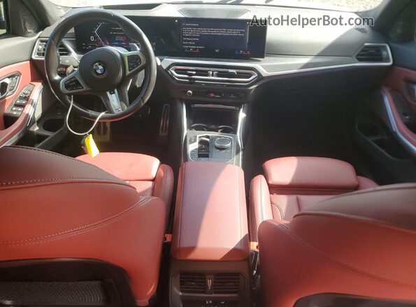 3MW49FF06P8C89657 2023 BMW M3 Синий Вид панели приборов