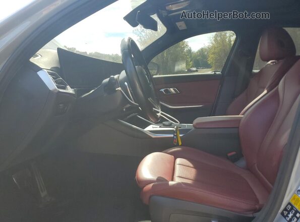 3MW49FF06P8C89657 2023 BMW M3 Синий Вид салона спереди