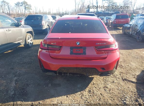 3MW49FF06R8E79347 2024 BMW M3 Red 
