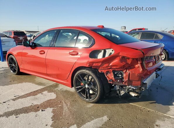 3MW49FF07P8D36601 2023 BMW M3 Red უკანა მარცხენა