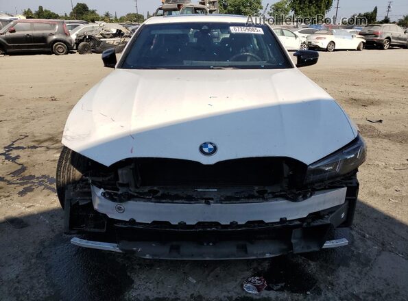 3MW49FS01R8D90310 2024 BMW M3 White Widok z przodu