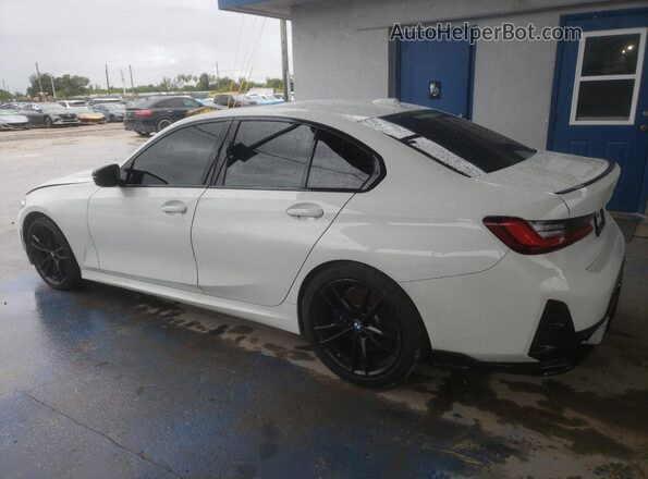 3MW49FS07R8E29904 2024 BMW M3 White Задня ліва чверть