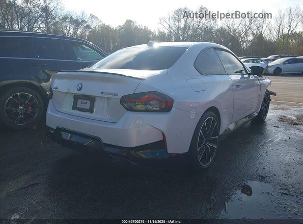 3MW53CM07P8D10510 2023 BMW M2 Белый Задняя правая четверть