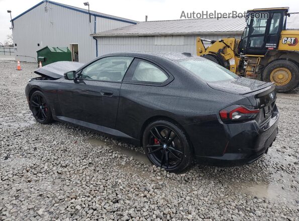3MW53CM07R8E15535 2024 BMW M2 Black Հետևի ձախ
