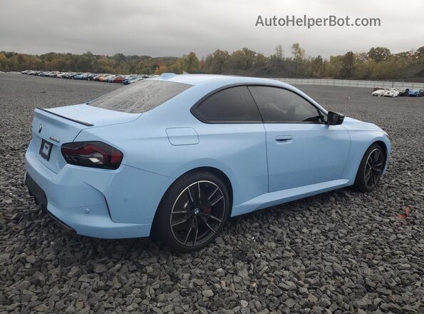 3MW53CM07S8F62931 2025 BMW M2 Blue Задня права чверть
