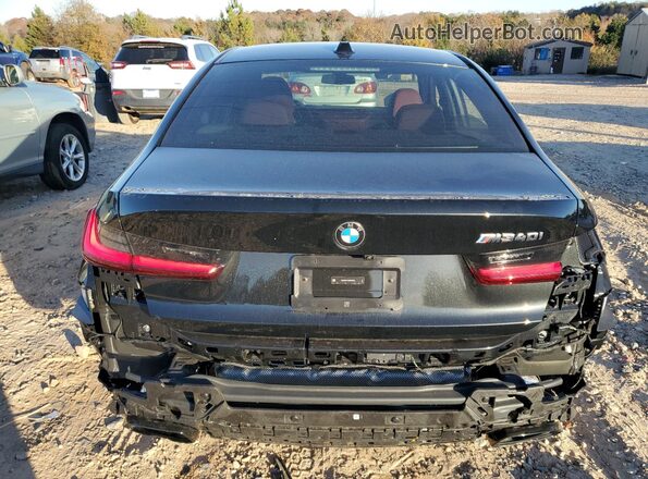 3MW59FT07S8F59044 2025 BMW M3 Black Widok z tyłu