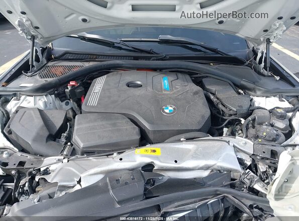3MW5P7J00N8C65682 2022 BMW 3 SERIES White Rear view