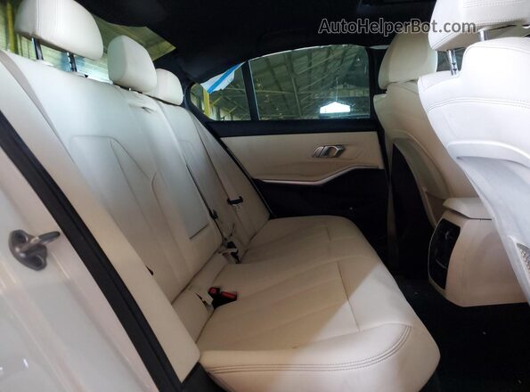3MW5P7J07M8B78389 2021 BMW 3 SERIES Белый Вид задних сидений