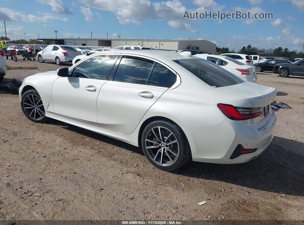 3MW5R1J00L8B17875 2020 BMW 3 SERIES White Задня ліва чверть