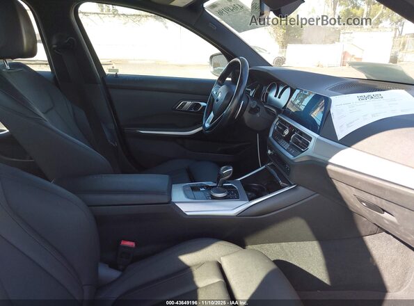 3MW5R1J00L8B19366 2020 BMW 3 SERIES Black Vista interior delantera