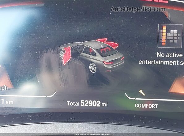 3MW5R1J09N8C54817 2022 BMW 3 SERIES Синий 