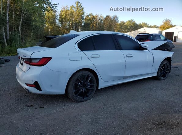 3MW5R7J00L8B38812 2020 BMW 3 SERIES White Rear right