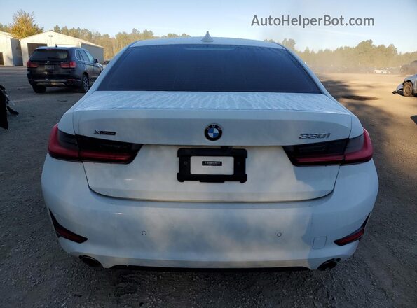 3MW5R7J00L8B38812 2020 BMW 3 SERIES White Rear view