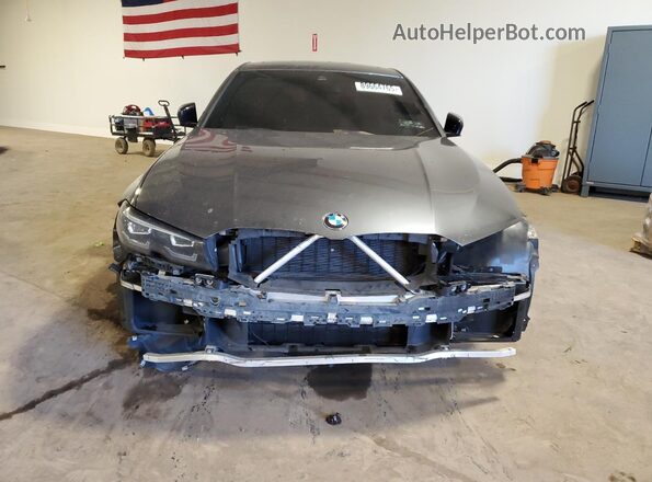 3MW5R7J02N8C43273 2022 BMW 3 SERIES Черный Вид спереди