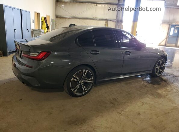 3MW5R7J02N8C43273 2022 BMW 3 SERIES Черный Задняя правая четверть