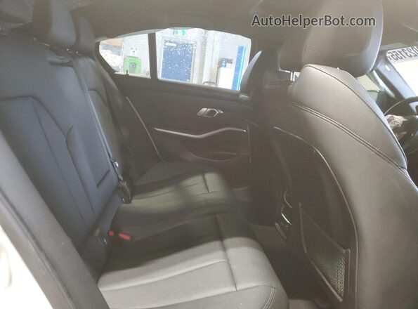 3MW5R7J04L8B07367 2020 BMW 3 SERIES White Հետևի նստատեղերի տեսք