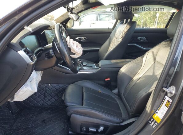 3MW5R7J07N8C61526 2022 BMW 3 SERIES Gray Vista interior delantera