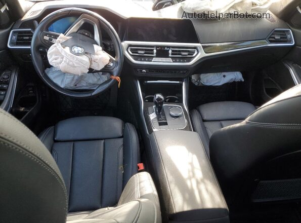 3MW5R7J07N8C61526 2022 BMW 3 SERIES Gray Vista del salpicadero