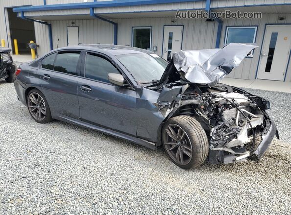 3MW5U7J05M8C11088 2021 BMW M3 Серый Передняя правая четверть