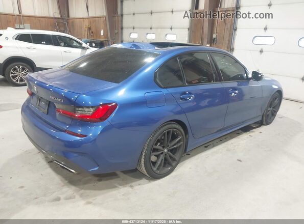 3MW5U9J01N8C40150 2022 BMW 3 SERIES Blue უკანა მარჯვენა
